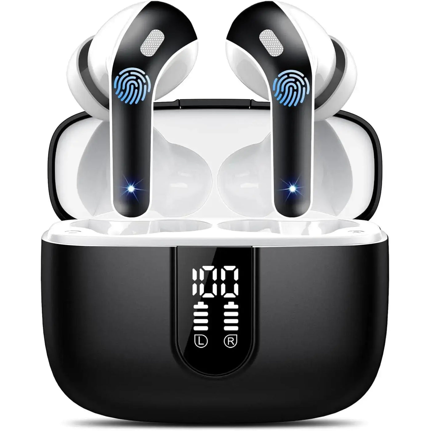 Auriculares Elite Pro MAX con cargador, bluetooth 5.3, impermeables, graves aumentados, reducción de ruido.
