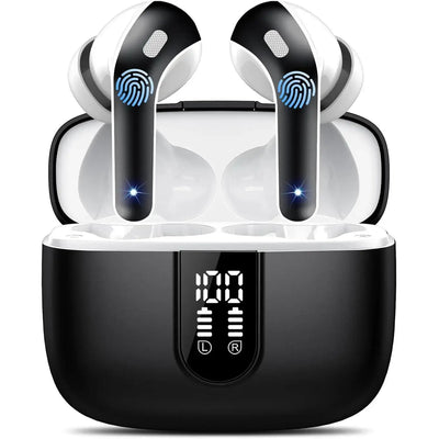 Auriculares Elite Pro MAX con cargador, bluetooth 5.3, impermeables, graves aumentados, reducción de ruido.