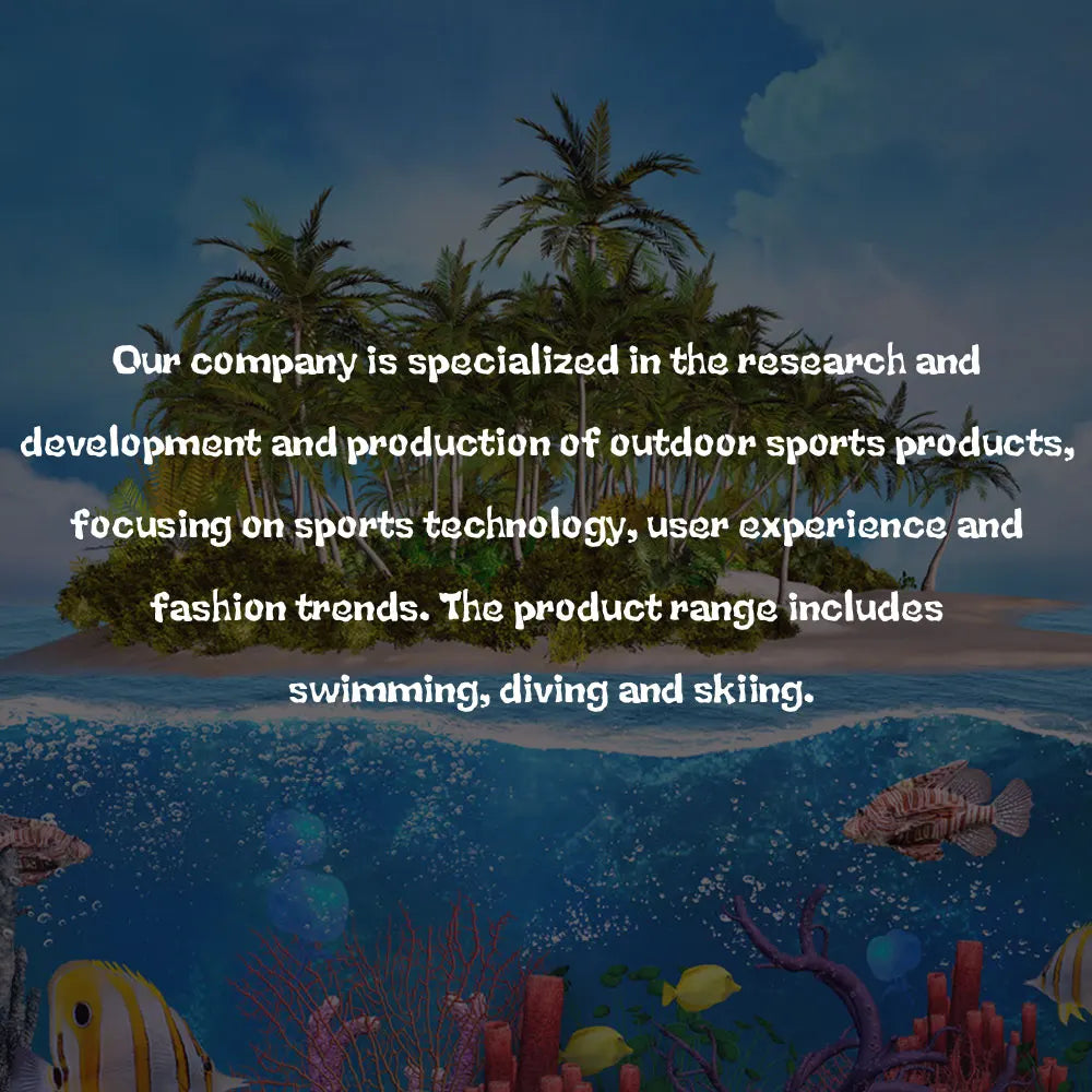 Company specializing in outdoor sports products like swimming, diving, and skiing, emphasizing technology and user experience.