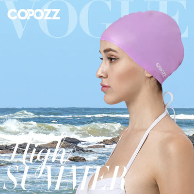 https://freeunderwater.com › products › copozz-men-women-elastic-large-size-candy-color-swimming-wear-hat-adults-waterproof-swimming-hat-silicone-swimming-caps-badmuts