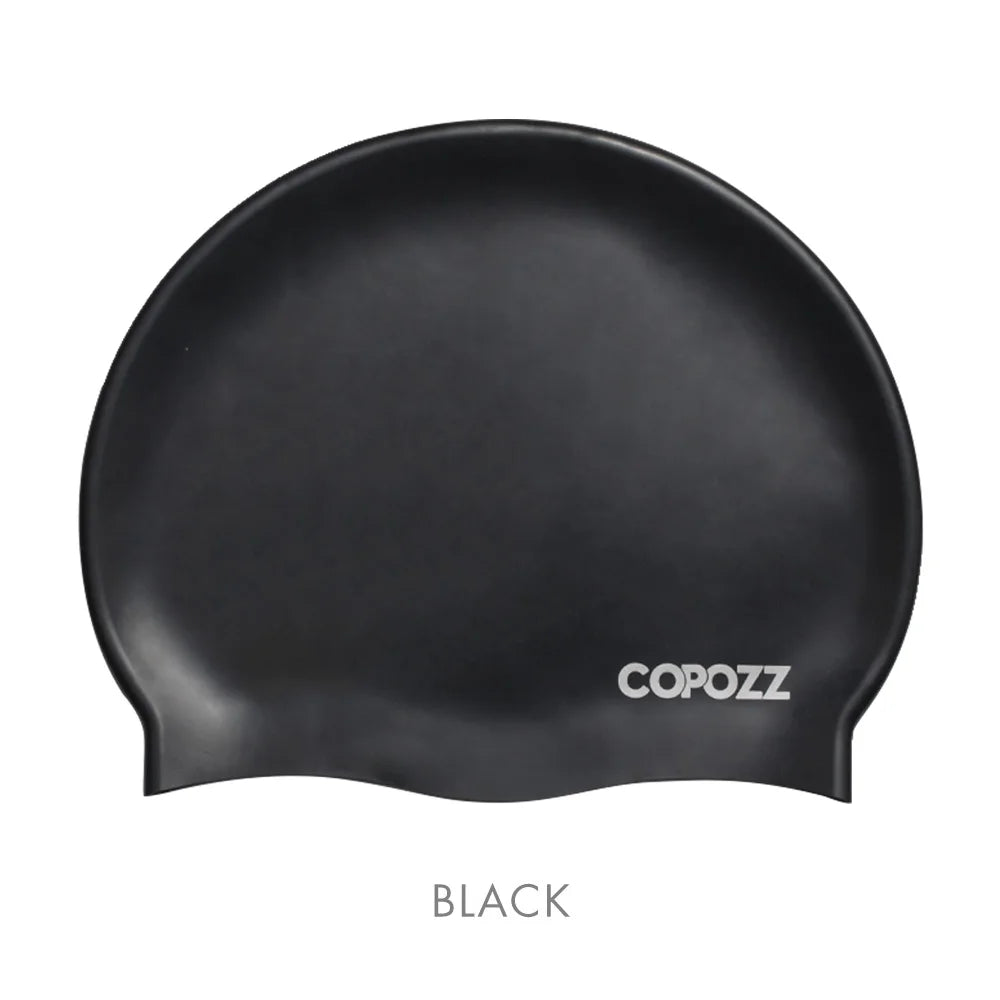 https://freeunderwater.com › products › copozz-men-women-elastic-large-size-candy-color-swimming-wear-hat-adults-waterproof-swimming-hat-silicone-swimming-caps-badmuts