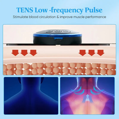 TENS low-frequency pulse device for stimulating blood circulation and enhancing muscle performance.