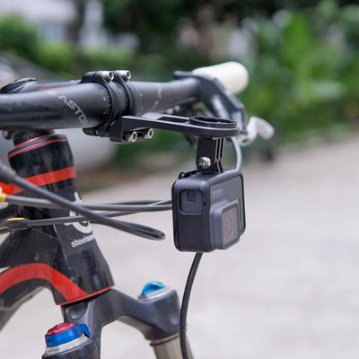 ZTTO bicycle stem mount for GPS and camera, aluminum holder for Garmin, Bryton, GoPro on bike handlebars.