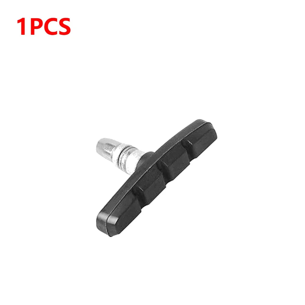 Silent V-Brake Pad for MTB and folding bikes—durable rubber brake shoe for reliable performance.