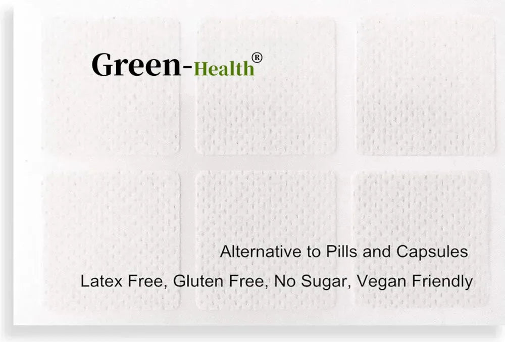 Vitamin D3 & K2 transdermal patches, alternative to pills, latex-free, vegan-friendly, supports bone and muscle health.