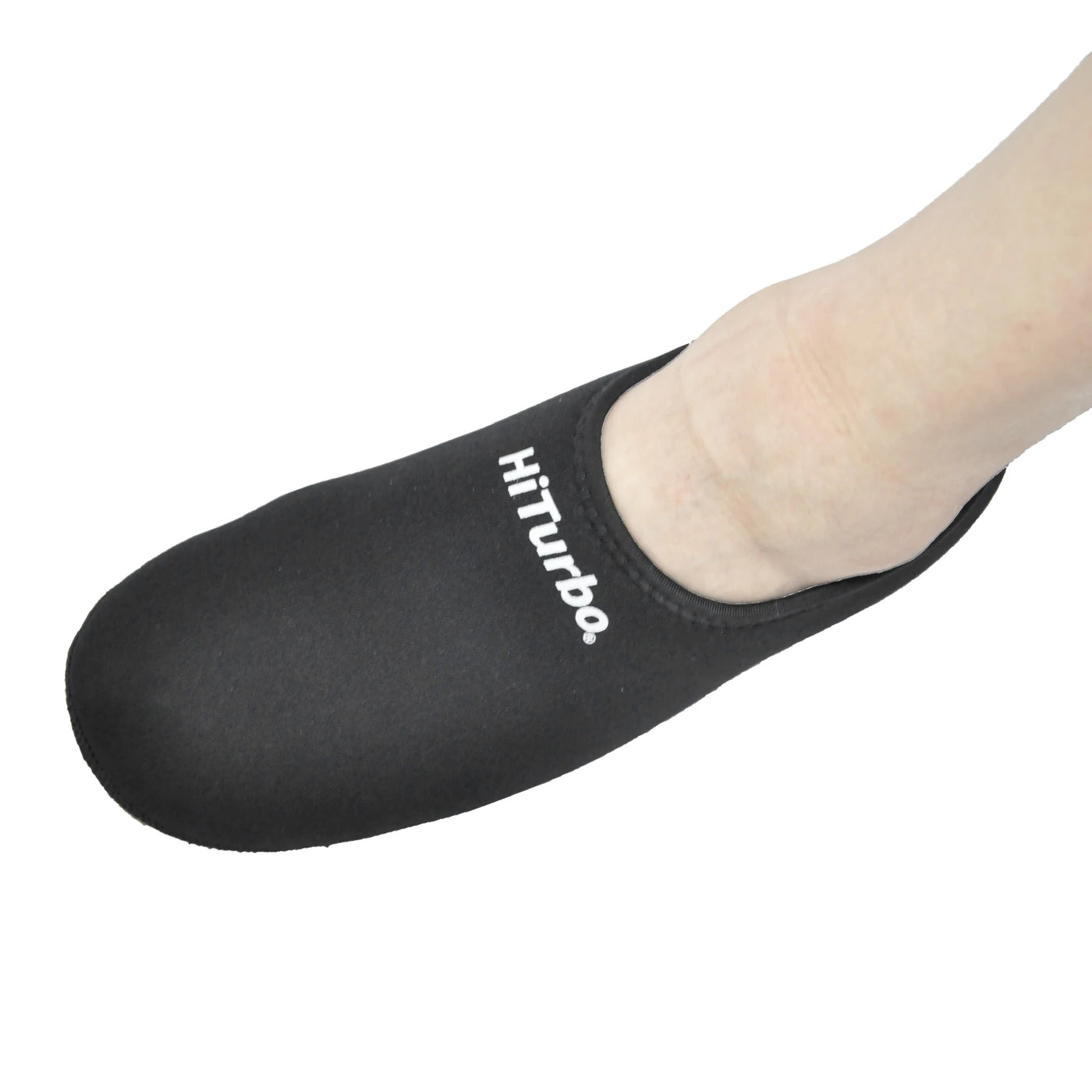 HiTurbo 3mm neoprene anti-slip water socks, ideal for diving, swimming, surfing, and snorkeling.