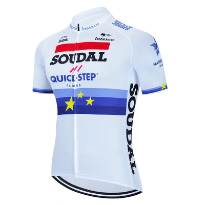 SOUDAL Men’s Cycling Jersey, Quick-Dry Summer Bike Wear, breathable polyester, anti-pilling, perfect for cycling.