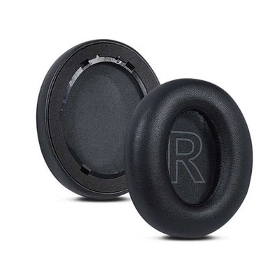 Replacement soft foam ear pads for Anker Soundcore Life Q10 Q20 Q30 Q35 headphones, high-quality leather material.