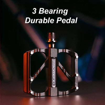 3 Bearing Durable Pedal for cycling, promoting a lightweight and slip-resistant design ideal for BMX and road bikes.