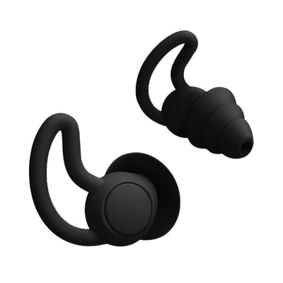 Silicone waterproof earplugs for swimming, noise reduction, and ear protection. Soft nano silica gel design.