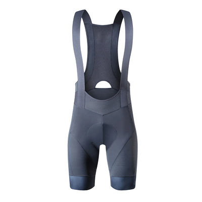 Men's YKYWBIKE cycling bib shorts, padded with breathable fabric for outdoor bike rides.