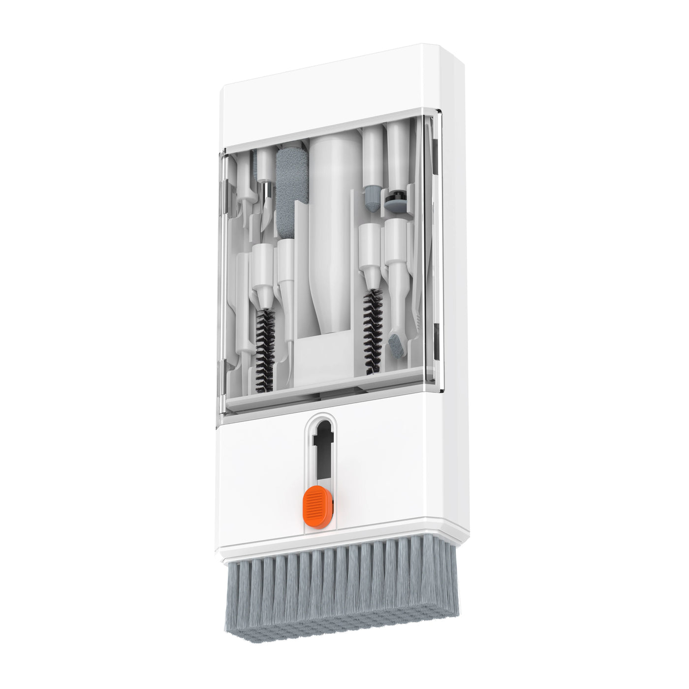 22-in-1 Multi-Function Cleaning Kit tools for iPhone, iPad, AirPods, keyboard, and camera maintenance.