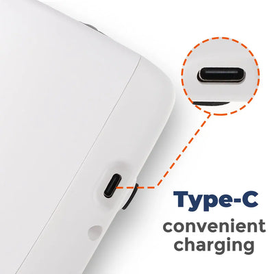 Close-up of Type-C charging port for convenient connectivity on electronic device.