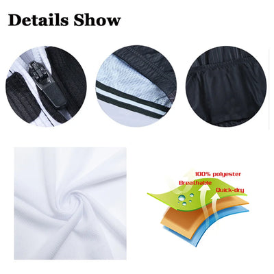 Close-up details of SOUDAL Team Men's Cycling Jersey featuring zipper, breathable fabric, and quick-dry material.